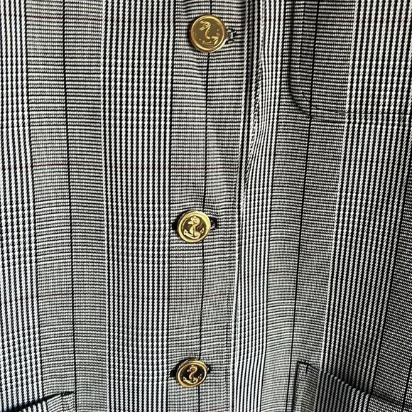 THOM BROWNE Prince of wales checked cotton-jacquard - Picture 8 of 15